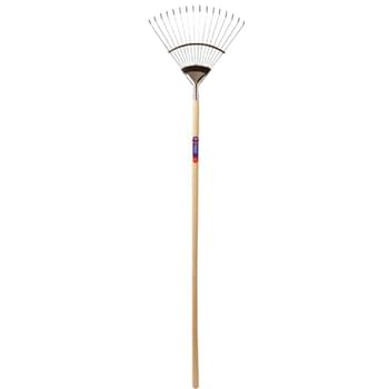 Spear and Jackson Neverbend Stainless Steel Flexo Lawn Rake