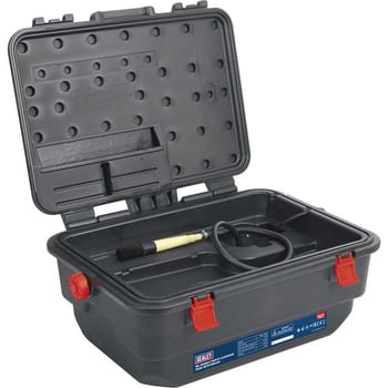 Sealey SM222 Mobile Parts Cleaning Tank and Brush