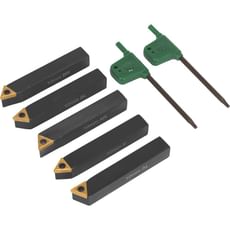 Sealey 5 Piece Indexable 10mm Turning Tool Set