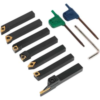 Sealey 7 Piece Indexable 10mm Turning Tool Set