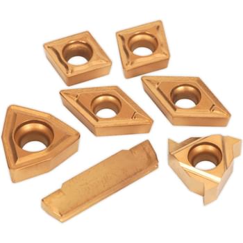 Sealey SM3025CS6 Lathe Turning Tool Tips Set
