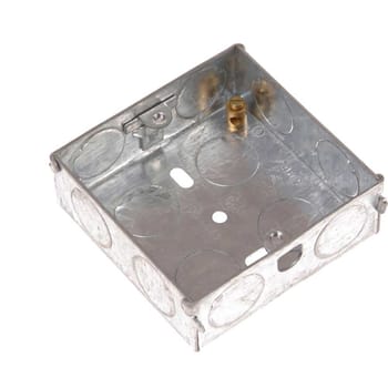 SMJ Single Socket Metal Back Box