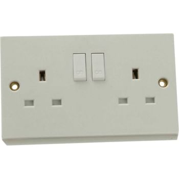 SMJ Double Switched Socket SMJ Double Switched Socket