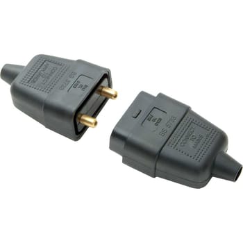 SMJ 3 Pin Outdoor Rubber Plug and Socket