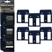 Stealth Mounts 6 Pack Battery Mounts for Bosch 18V PRO Batteries