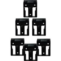 Stealth Mounts 6 Pack Battery Mounts for DeWalt 18-54V XR Tools