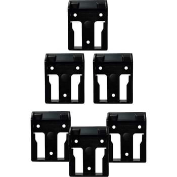 Stealth Mounts 6 Pack Battery Mounts for DeWalt 18-54V XR Tools