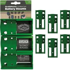 Stealth Mounts 6 Pack Battery Mounts for Festool 18V Batteries 