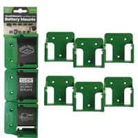 Stealth Mounts 6 Pack Battery Mounts for Metabo 18V Batteries