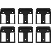 Stealth Mounts 6 Pack Battery Mounts for Makita 18V LXT Batteries