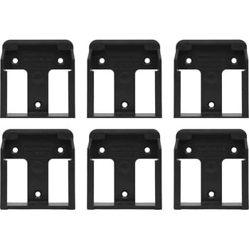 Stealth Mounts 6 Pack Battery Mounts for Makita 18V LXT Batteries