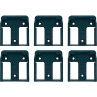 Stealth Mounts 6 Pack Battery Mounts for Makita 18V LXT Batteries