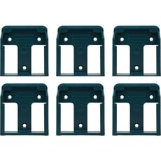 Stealth Mounts 6 Pack Battery Mounts for Makita 18V LXT Batteries 