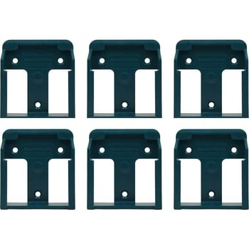Stealth Mounts 6 Pack Battery Mounts for Makita 18V LXT Batteries