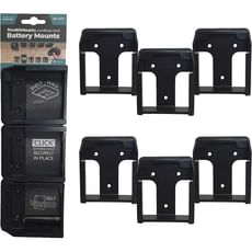 Stealth Mounts 6 Pack Battery Mounts for Makita 40V XGT Batteries