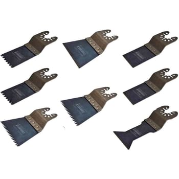 Smart 8 Piece OIS Oscillating Multi Tool Blade Set