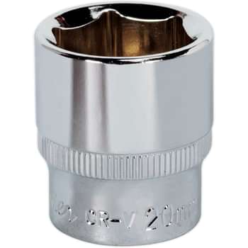 Sealey 3/8" Drive Hexagon WallDrive Socket Metric