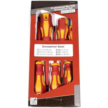 Sirius 6 Piece VDE Insulated Screwdriver Set