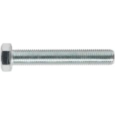 Sealey Zinc Plated 8.8 Steel Din 933 HT Setscrews