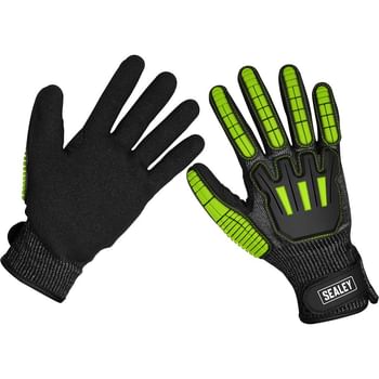 Sealey Cut and Impact Resistant Work Gloves