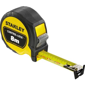 Stanley Control Lock Pocket Tape Measure Metric