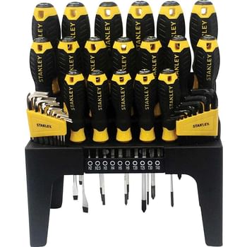 Stanley 44 Piece Screwdriver Rack Set