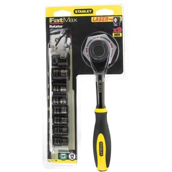 Stanley FatMax 9 Piece 3/8" Drive Rotator Socket Set Metric