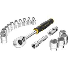Stanley Fatmax 18 Piece 3/8" Drive Hexagon Socket Set Stanley Fatmax 18 Piece 3/8" Drive Hexagon Socket Set