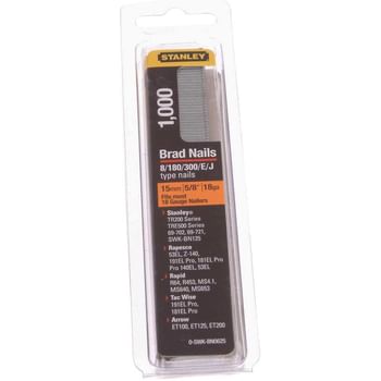 Stanley 18 Gauge Brad Nails