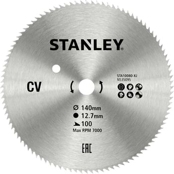 Stanley CV Cross Cutting Circular Saw Blade