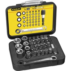 Stanley 39 Piece 1/4" Drive Screwdriver and Socket Bit Set