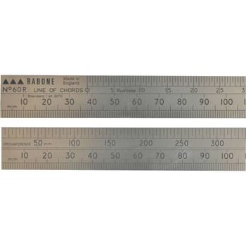 Stanley 60R Line Of Chords Engineers Steel Folding Rule