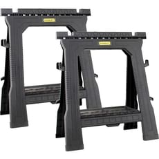 Stanley Pair Plastic Folding Sawhorse