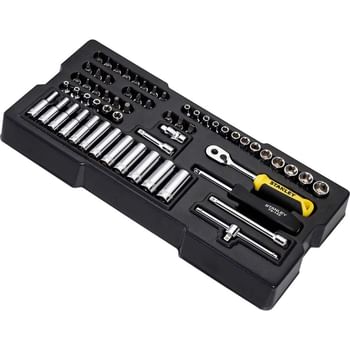 Stanley 60 Piece 1/4" Drive Socket Set Module