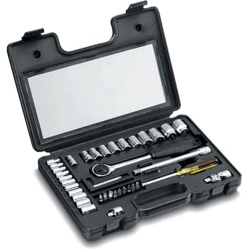 Stanley 40 Piece 1/4" and 3/8" Drive Socket Set