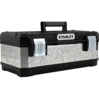 Stanley Galvanised Metal Tool Box Stanley Galvanised Metal Tool Box