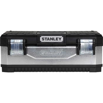 Stanley Galvanised Metal Tool Box