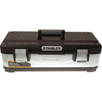 Stanley Galvanised Metal Tool Box