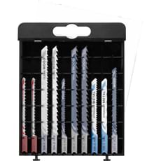 Stanley 10 Piece U Shank Jigsaw Blade Set for Wood and Metal Stanley 10 Piece U Shank Jigsaw Blade Set for Wood and Metal