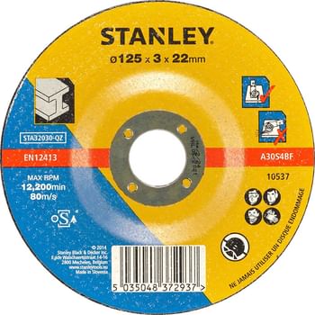Stanley Depressed Centre Metal Cutting Disc