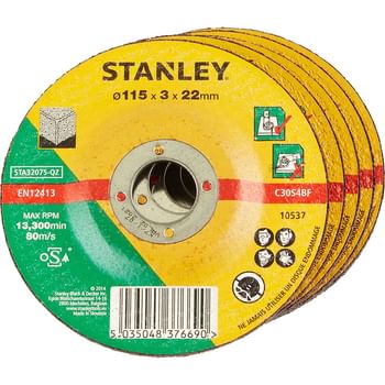 Stanley Depressed Centre Concrete and Stone Cutting Disc