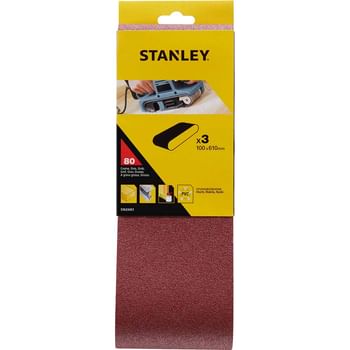 Stanley 100mm x 610mm Sanding Belts