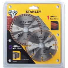 Stanley 2 Piece Diamond Cutting Disc Set Stanley 2 Piece Diamond Cutting Disc Set