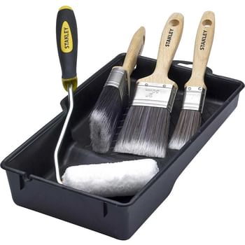 Stanley Paint Roller Brush and Tray Decorating Kit