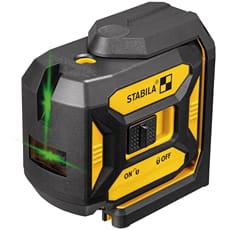Stabila LAX 320 G Cross Line Plus Plumb Point Laser level