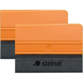 Steinel 2 Piece Alcantara Edged Plastic Squeegee Set