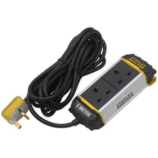 Stanley 2-Gang Powerboard with Belt-Clip