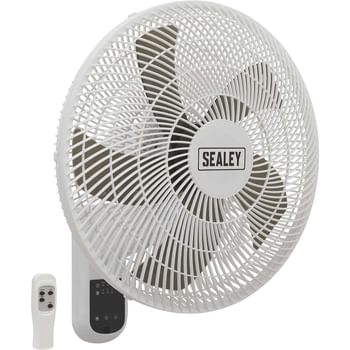 Sealey SWF16WR Remote Control Wall Fan 3 Speed