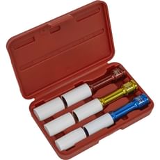 Sealey 3 Piece 1/2" Drive Deep Impact Socket Set for Alloy Wheels