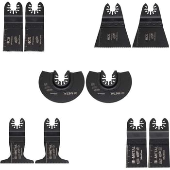 Sirius 10 Piece OIS Oscillating Multi Tool Blade Set